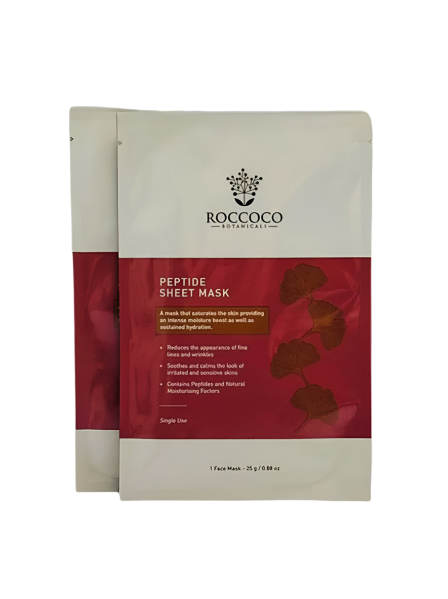 Roccoco Botanicals - Peptide Sheet Mask